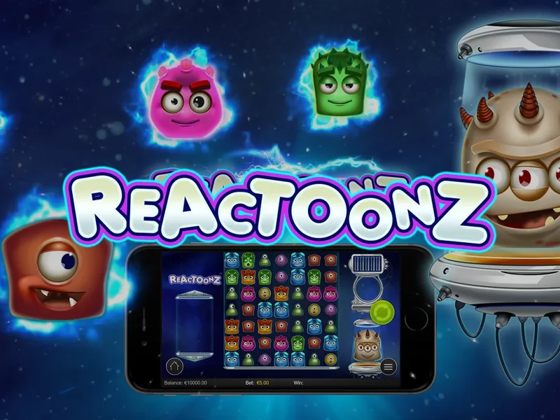 Reactoonz - slot de Play'n GO